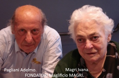 Ex Titolari e fondatori Maglificio Magri(Pagliani Adelmo e Magri Ivana)